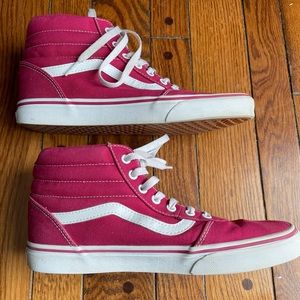 Vans sk8-hi red